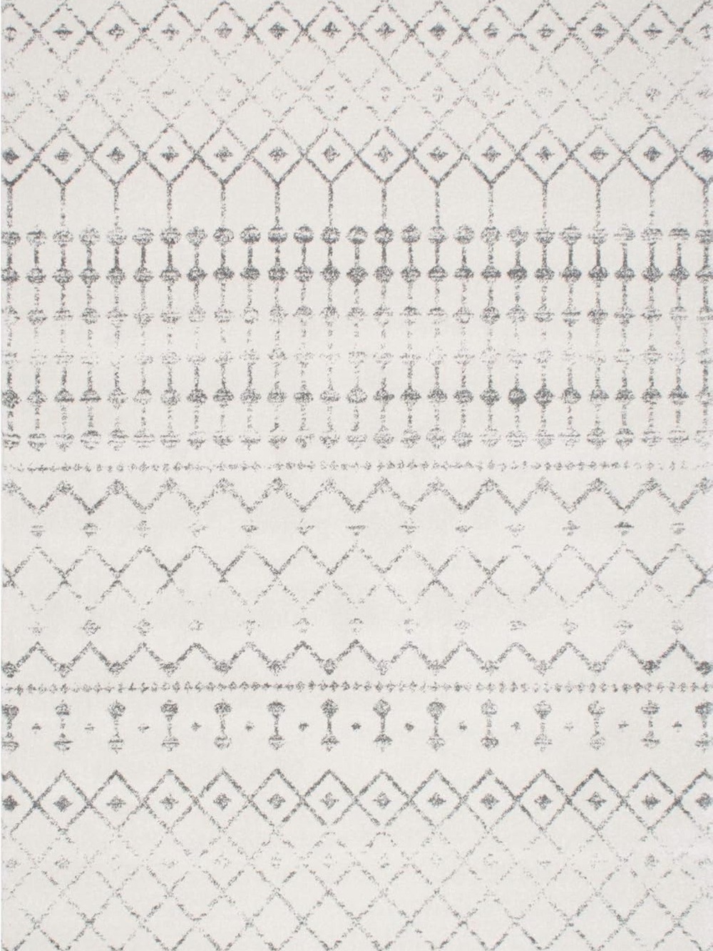 Neutral Gray Patterned Area Rug - Home Other - Picture 3 of 4